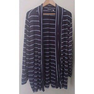 Logo Lori Goldstein Open Front Cardigan